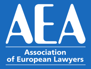 AEA LOGO VF ENG ASSOCIATION OF EUROPEAN LAWYERS