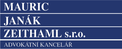 Logo of MAURIC JANÁK ZEITHAML s.r.o. advokátní kancelář
