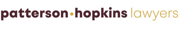 Logo of Patterson Hopkins Barristers and Solicitors