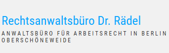 Logo of Anwaltsbüro Dr. Christiane Rädel