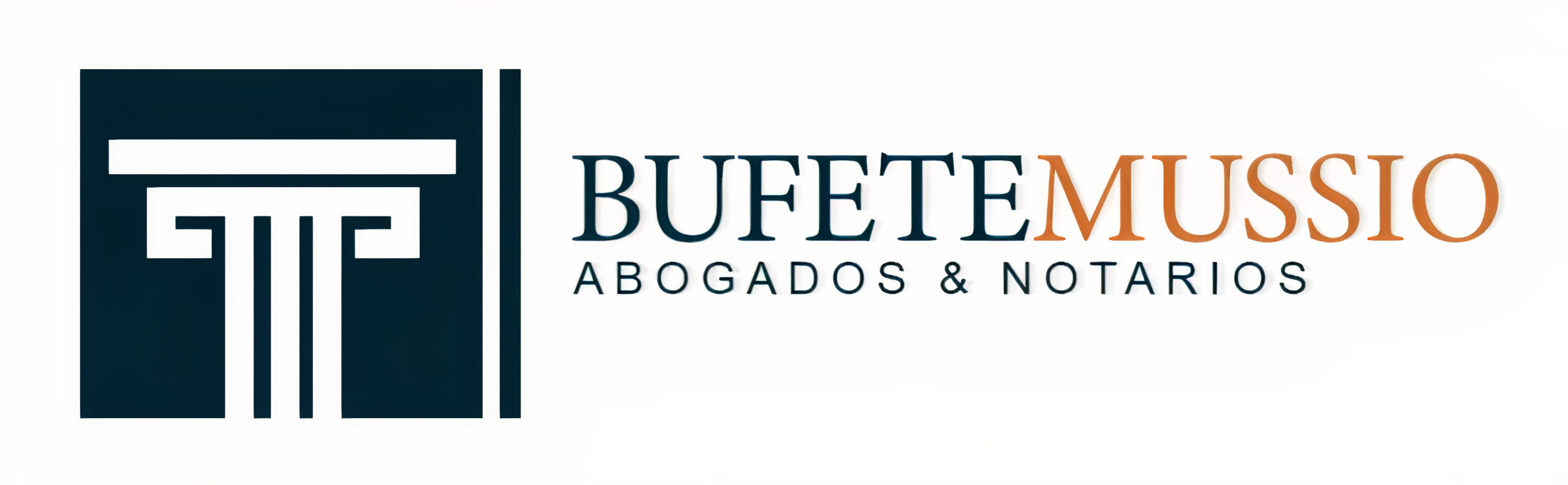 BUFETE MUSSIO ABOGADOS Y NOTARIOS Logo