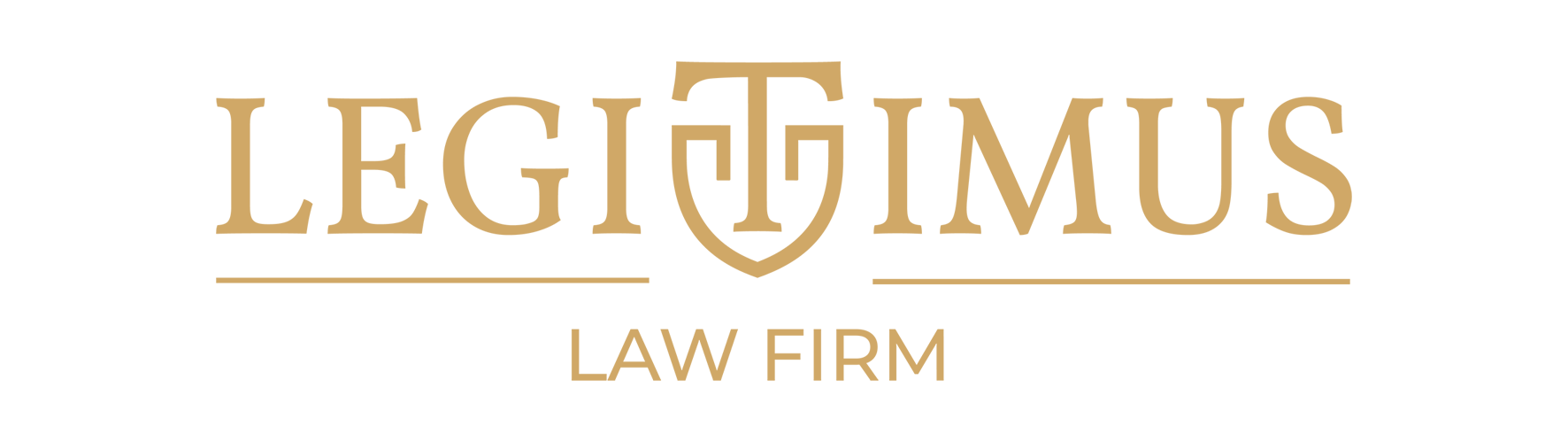Logo of "LEGITIMUS" LAW FIRM