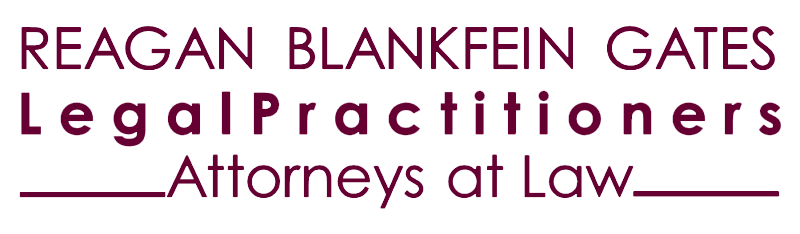 Logo of REAGAN BLANKFEIN GATES Legal Practitioners